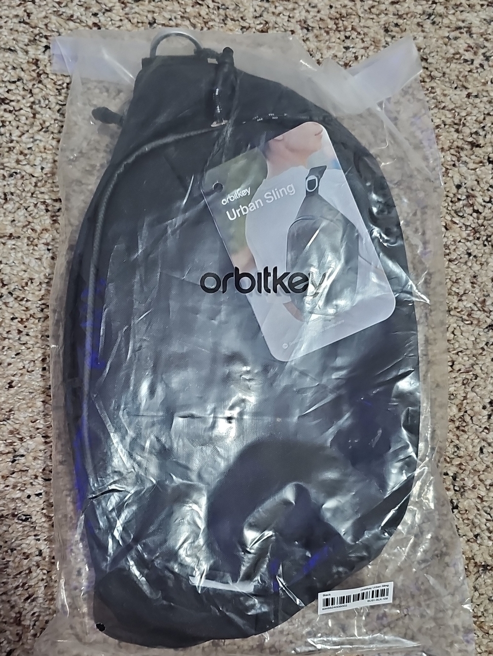 4L Orbitkey Urban Sling Bag - Black